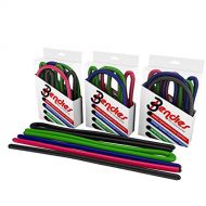 Renegade Bendies The Universal Tie 4 per Pack (Qty 4 34 inch) Bend; Twist; Turn; Wrap and Secure; Endless Uses Indoors and Outdoors; Reusable; Easy to Handle; Colorful; Loads of Fun