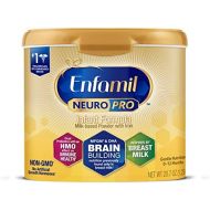 Enfamil NeuroPro Baby Formula Milk Powder Reusable Tub, 20.7 oz -Brain Building Nutrition Inspired by Breast Milk-Omega 3 DHA, Non-GMO, MFGM, Prebiotics, Iron & Immune Support (Pac