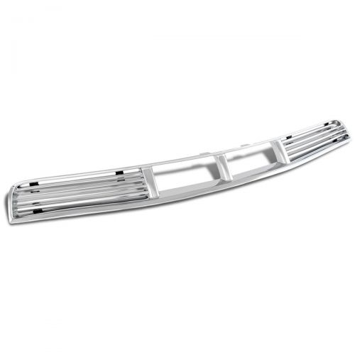  Auto Dynasty For Ford Mustang Pony Car ABS Plastic Front Lower Grille (Chrome) - 5th Gen Cologne V6