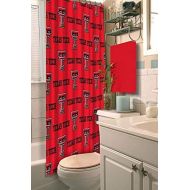 Northwest Texas Tech Red Raiders Fabric Shower Curtain 72x72