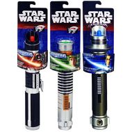 Star Wars BladeBuilders Lightsabers Darth Vader, Luke Skywalker & Kanan Jarrus Extendable Lightsabers Battle Set Bundle - 3 Pack