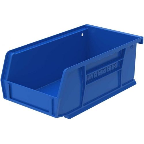  Akro-Mils 30220 Plastic Storage Stacking Akro Hanging Bin, 7-Inch by 4-Inch by 3-Inch, Blue, Case of 24