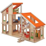 PlanToys Plan Toy Chalet Doll House with Furniture