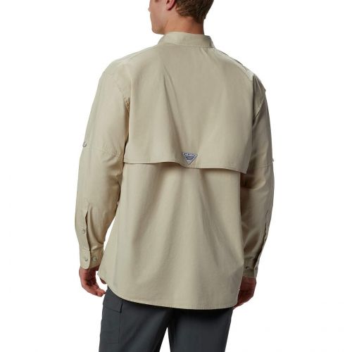 컬럼비아 Columbia Mens PFG Bonehead II Long Sleeve Shirt, Cotton, Relaxed Fit
