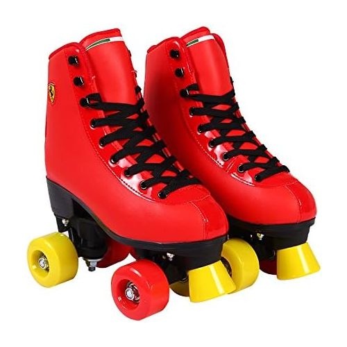  Ferrari Classic Roller Skates, Red,