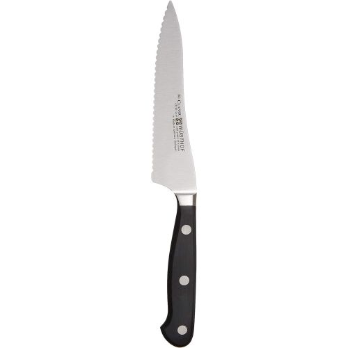  Bread box Wusthof 4128-7/12 CLASSIC Utility Knife, One Size, Black, Stainless Steel