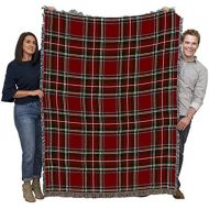 Pure Country Weavers Stewart Royal Plaid Blanket Tapestry Throw