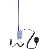 Rugged Radios Trail-Rider Ducky Antenna, Hand Mic, 12 Volt Battery Eliminator and Radio Mount for RH5R Handheld Radio