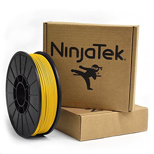 닌자 NinjaTek 3DCH04129010 NinjaTek Cheetah TPU Filament, 3.00mm, TPE, 1kg, Sun (Yellow) (Pack of 1)