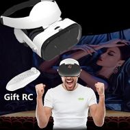 TSANGLIGHT Virtual Reality Headset, 3D VR Glasses with 3D Headphones & Gift Remote for AndroidIOS, VR Headset for Samsung Galaxy S8 S7 S6 Edge Note 8 5, iPhone X 8 7 6 6S Plus & Other 4.0-6.