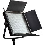 Ikan IFD1024-SP Featherweight Daylight LED Spot Light with AB & V-Mount Plates (Black)