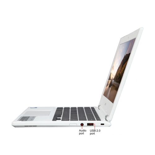 에이서 Acer NX.G85AA.003 Chromebook 11.6 Denim White CB3-131-C3KD Intel Celeron, 2GB, 16GB SSD