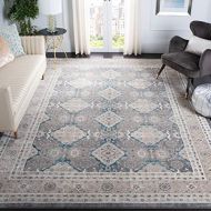 Safavieh Sofia Collection SOF366B Vintage Light Grey and Beige Distressed Area Rug (8 x 11)