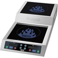 Waring Commercial WIH800 double Induction Range, Silver