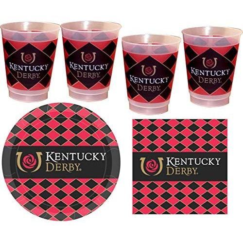  Westrick Kentucky Derby Icon Party Pack - 72 Pieces (Serves 24)