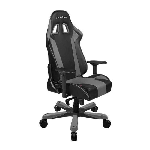  DXRacer King Series Big and Tall Chair DOH/KS06/NG Racing Bucket Seat Office Chair Gaming Chair Ergonomic Computer Chair Esports Desk Chair Executive Chair Furniture with Pillows (