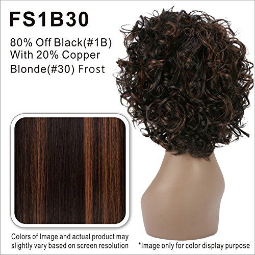  Vivica A. Fox OBSESS-V Remi Human Hair, Deep Lace Front Wig in Color FS1B30