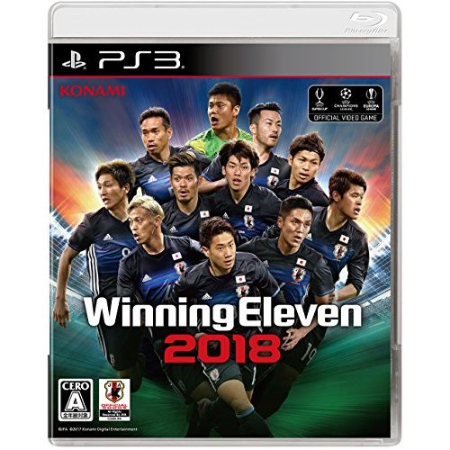 코나미 World Soccer Winning Eleven 2018 Konami SONY PS3 PLAYSTATION JAPANESE Version Region free