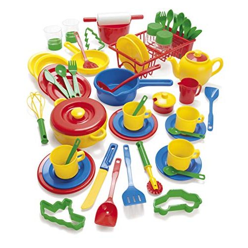  American Educational Products DT-4256 Kitchen Play Set Activity Set, 8.58 Height, 5.6552 Wide, 15.0151 Length