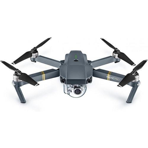 디제이아이 DJI Mavic Pro Fly More Combo: Foldable Propeller Quadcopter Drone Kit with Remote, 3 Batteries, 16GB MicroSD, Charging Hub, Car Charger, Power Bank Adapter, Shoulder Bag