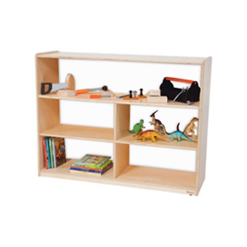  Wood Designs Natural Environments WD13630AC Versatile Shelf Storage wAcrylic Back - 36H