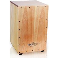 Pyle String Cajon - Wooden Percussion Box, with Internal Guitar Strings, Full Size (PCJD18)