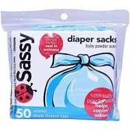 [아마존베스트]Sassy Disposable Diaper Sacks, 50 Count