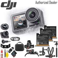 [아마존베스트]DJI Osmo Action Camera - Additional Batteries (3) - Outdoor Mounting Accessories - Reader & Wallet - Cleaning Kit & More