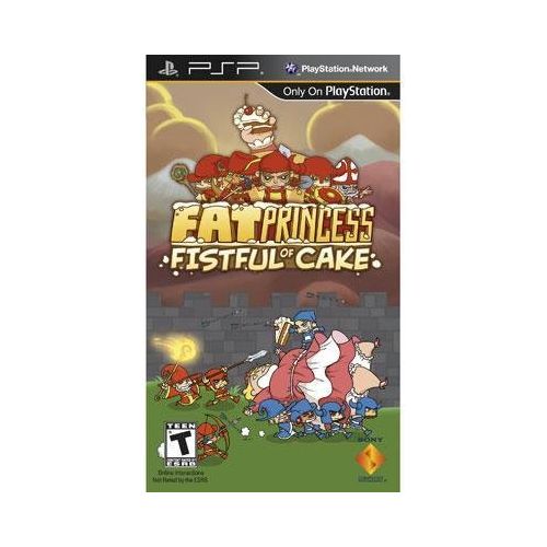 New Sony Playstation Fat Princess Fistful Of Cake For Psp Comical Medieval Fun Excellent Performance