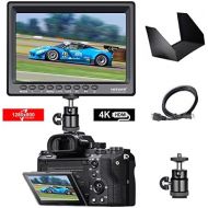 Neewer F100 7-inch 1280x800 IPS Screen Camera Field Monitor support 4k input HDMI Video for DSLR Mirrorless Camera SONY A7S II A6500 Panasonic GH5 Canon 5D Mark IV and More (Batter