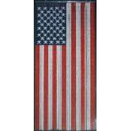 ABeadedCurtain American Flag Beaded Curtain 125 Strands (+hanging hardware)