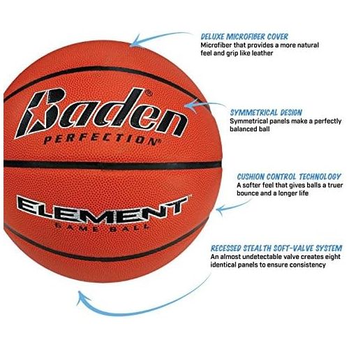  Baden Element Indoor Game Basketball, NFHS Approved