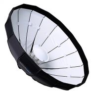 Fotodiox EZ-Pro 32in (80cm) Collapsible Beauty Dish Softbox with Novatron Speedring Insert