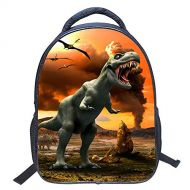JIAN YA NA Baby Toddler Kids 3D Animals Cool Dinosaur Print Canvas Backpack Schoolbag Shoulder Bag for Kindergarten