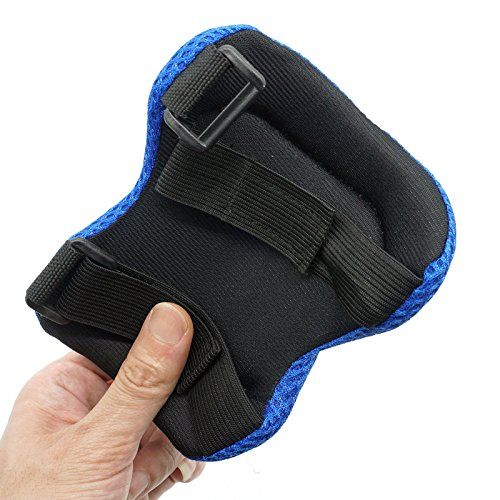  Cooplay Medium Size Butterfly Elbow Wrist Protective Knee Pads Protective Gear Guard Adjustable for Kids Boy Children Skateboard Bicycle Ice Skate Roller Skating Cycling Mini Ridin