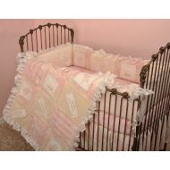 Cotton Tale Designs Heaven Sent Girl 4 Piece Crib Bedding Set