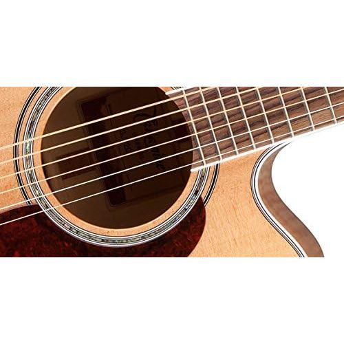  Takamine 6 String Acoustic-Electric Guitar, Right Handed, Natural (GJ72CE-NAT)