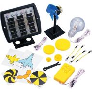 Elenco Deluxe Solar Educational Kit | 3 X 1.5 Volt Solar Cells | 5 Volt DC Motor | Experiment with Solar Power | Study Alternative Energy