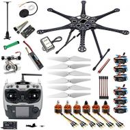 Brand: QWinOut QWinOut 2.4G 9CH S550 RC Hexacopter Full Set RTF Assembled APM 2.8 GPS DIY FPV with 2-Axle Gimbal (Assembled, Without Manual)