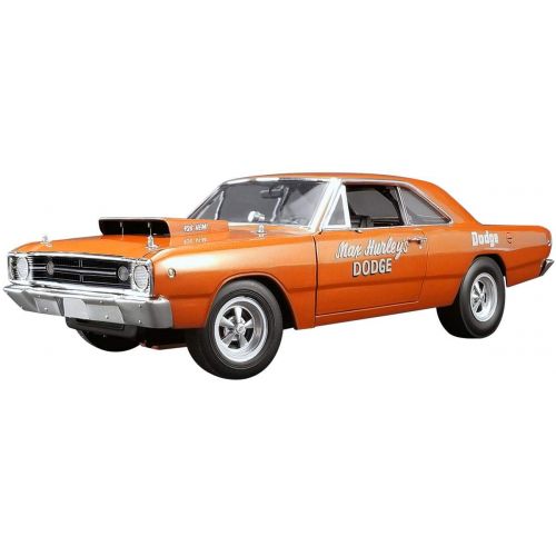  Acme 1968 Dodge Hemi Dart Max Hurleys Dodge Orange Limited Edition to 582 Pieces Worldwide 1/18 Diecast Model Car by ACME A1806401