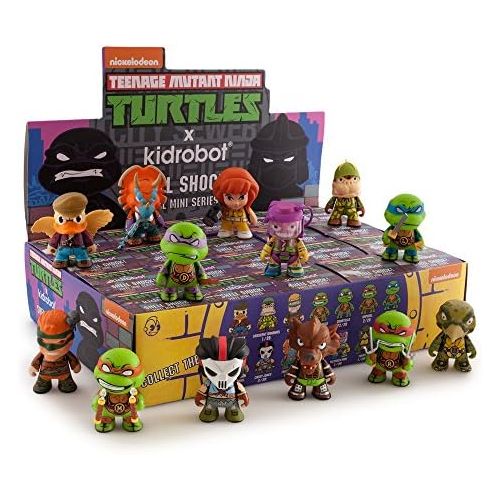 키드로봇 Kidrobot TMNT Teenage Mutant Ninja Turtles Series 2 Shell Shock Brand New Display Case 20 pcs