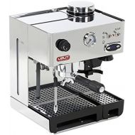 Lelit Anita PL042TEMD semi-professionelle Kaffeemaschine mit integrierter Kaffeemuehle, ideal fuer Espresso-Bezug, Cappuccino und Kaffee-Pads - Edelstahl-Gehause  Doppeltes PID-Temp