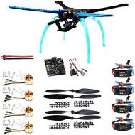 QWinOut Qwinout S550 DIY RC Quadcopter Drone Unassembly PNF Combo Set KK Multicopter Flight Control (No Battery Remote Controller)