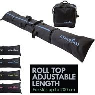 [아마존베스트]Athletico Two-Piece Ski and Boot Bag Combo | Store & Transport Skis Up to 200 cm and Boots Up to Size 13 | Includes 1 Ski Bag & 1 Ski Boot Bag (Black)