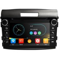 Hizpo 2012-2016 Honda CRV Replacement Stereo Receiver, GPS Navigation, Bluetooth Wireless, CDDVD Player, 7’’ HD Touchscreen Display, AMFM Radio, Double DIN, Mirrorlink for Android Phon