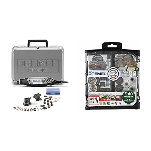  Dremel 3000-228 Rotary Tool Kit with 70 Piece Accessory Kit