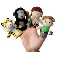 Manhattan Toy Storytime Finger Puppets A Jungle Story Plush