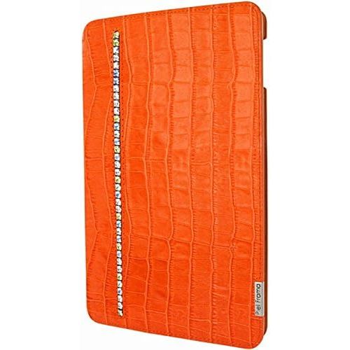  Piel Frama FramaSlim Leather Case for Apple iPad Mini 4, Crocodile Swaro Orange (723SWN)