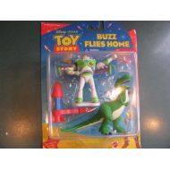 Toy Story 2 Buzz Flies Home Buzzs Waist Bends Action Figure Disney Mattel