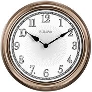 Bulova C4826 Light Time Wall Clock, Champagne
